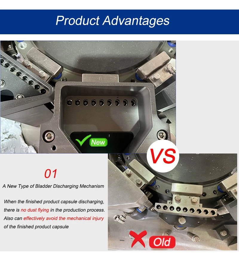 CE Pharmaceutical Hard HPMC/Gelatin/Halal/Vegetarian/Hollow/Pullulan/Empty/Hard/Vegetable/Clear Capsules Filling Counting Packing Machine/Encapsulation Machine