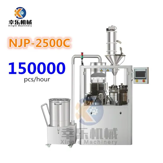 Njp-2500 Machine de remplissage automatique de capsules de la série Njp